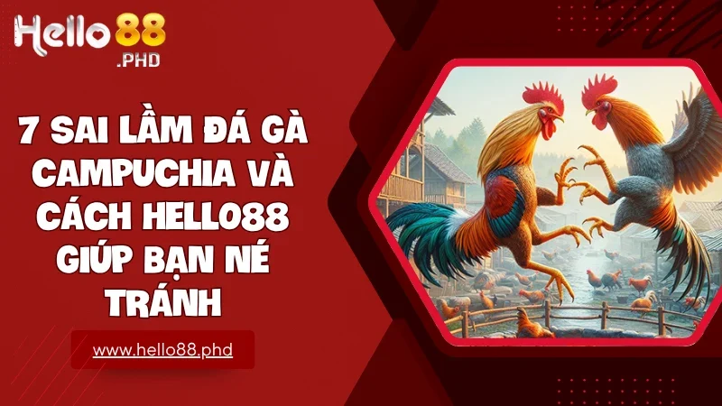 Hello88 không chỉ mang đến trận gà đỉnh cao mà còn giúp bạn chơi thông minh và an toàn