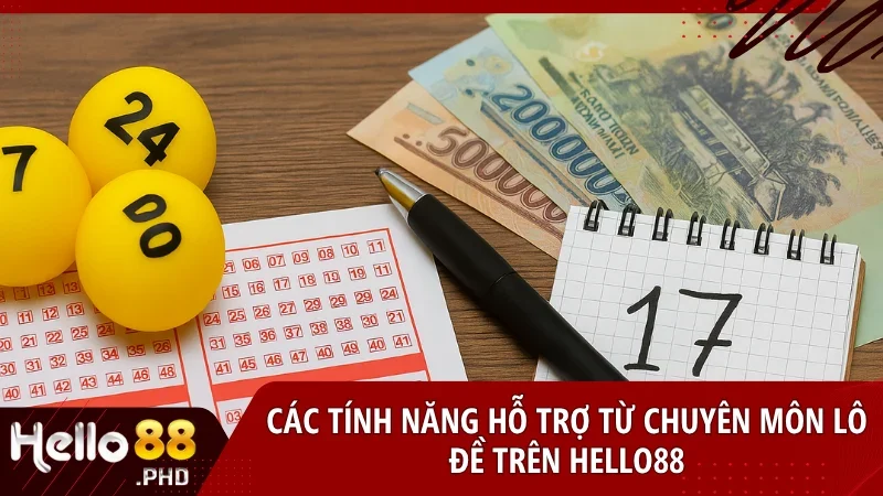 Hello88 tích hợp nhiều tính năng thông minh để người chơi áp dụng linh hoạt các thuật ngữ lô đề