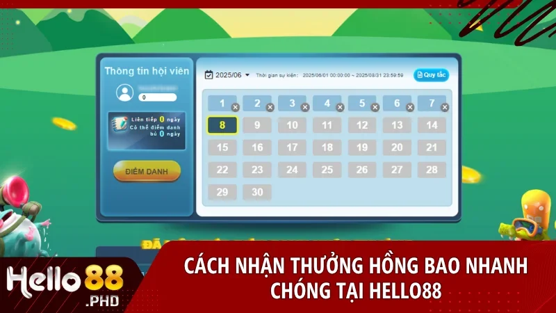 Các bước nhận thưởng và lưu ý khi tham gia ưu đãi Hello88
