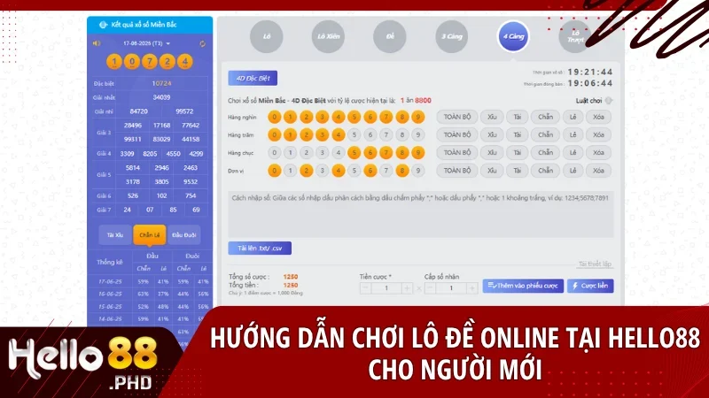 Người mới dễ dàng tiếp cận lô đề online với hướng dẫn chi tiết và nền tảng hỗ trợ linh hoạt từ hello88.