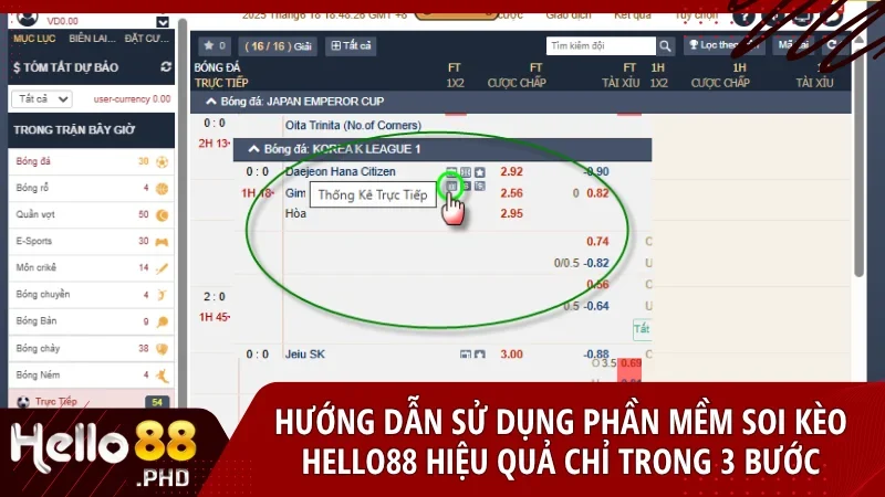 Làm chủ từng trận đấu dễ dàng với hướng dẫn thao tác rõ ràng và nhanh chóng