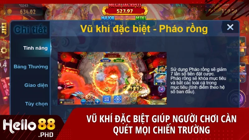 Sử dụng vũ khí đặc biệt đúng thời điểm là chìa khóa chiến thắng