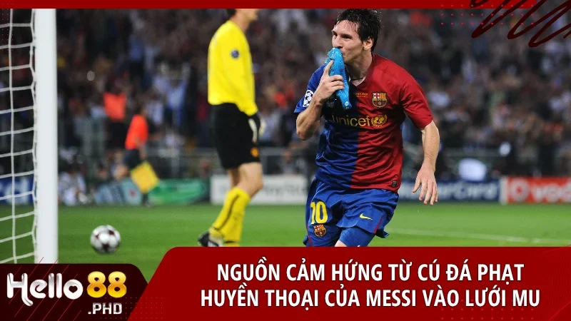 Cú đá phạt vào lưới MU trở thành biểu tượng cho tư duy cá cược logic của Messi